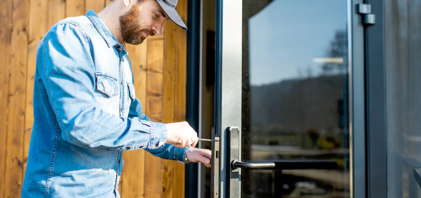 Frameless Glass Storefront Door Locks Replacement in Lancaster, CA
